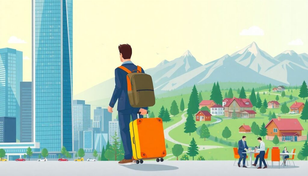 Новая внутренняя миграция: почему жители мегаполисов едут жить в регионы и как это меняет карту страны - иллюстрация