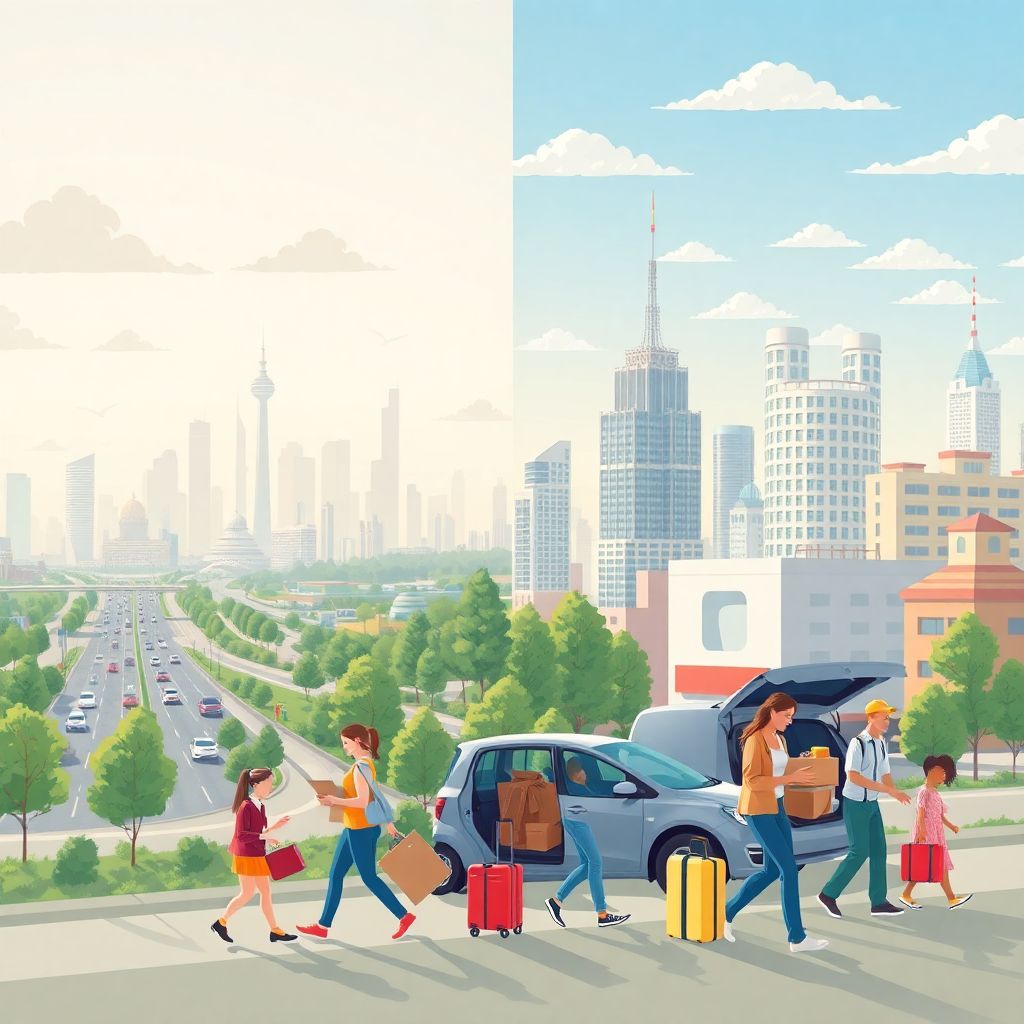 Новая внутренняя миграция: почему жители мегаполисов переезжают в регионы