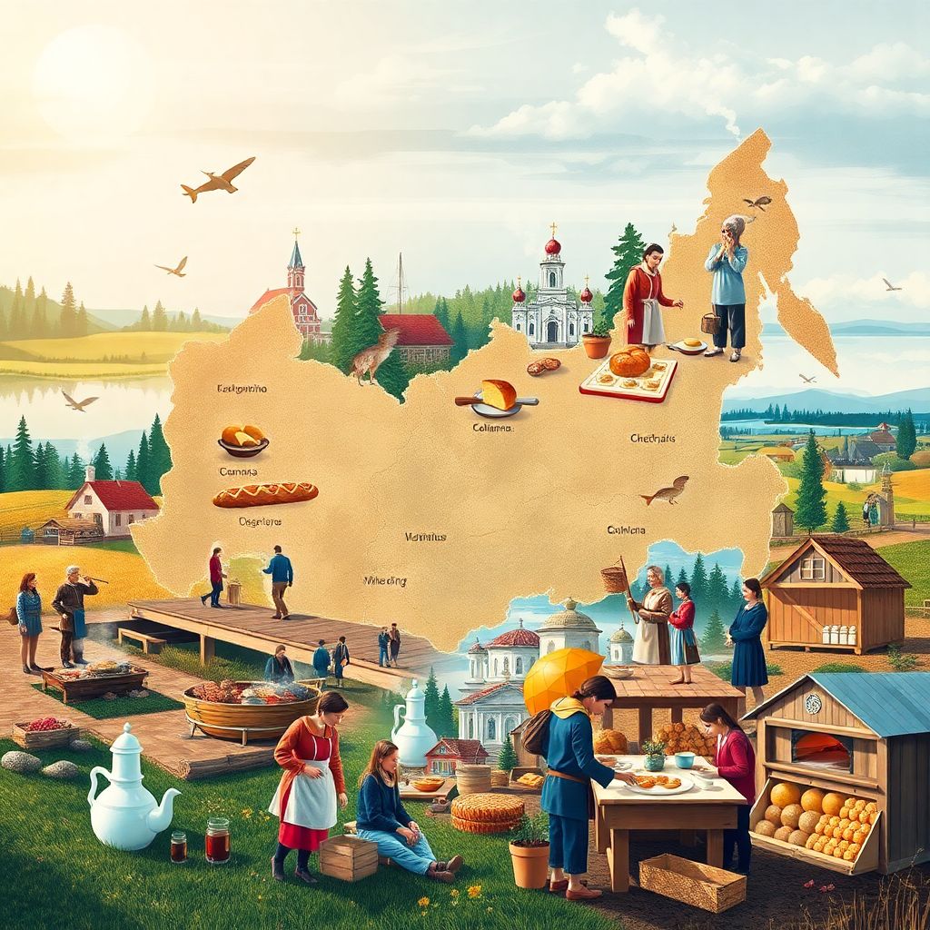 Гастрономический туризм по России: что попробовать в регионах страны