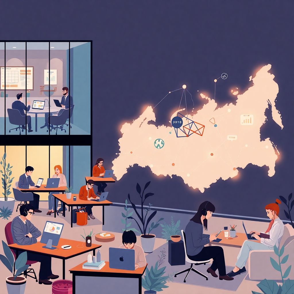 Российский рынок труда после пандемии: гибрид, удалёнка и новые профессии