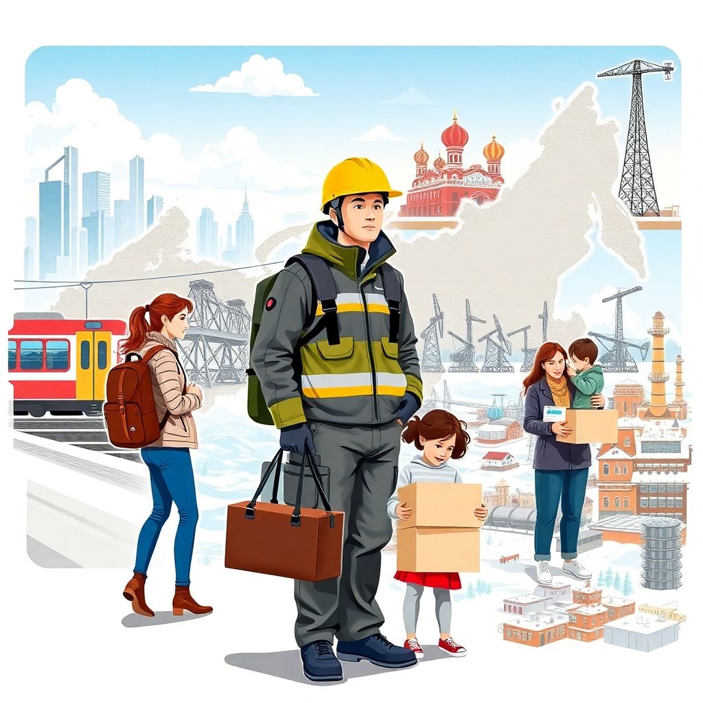 Трудовая миграция внутри России: кто и зачем переезжает ради работы